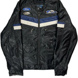 Official Team Merchandise Fpr Graphic Leather Jacket - Medium Black Leather