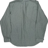 Ralph Lauren Checked Shirt - Large Green Cotton