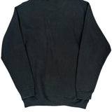 90S Blank Bvd Sweatshirt - Large Black Cotton Blend