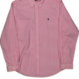 Ralph Lauren Striped Shirt - XL Red Cotton
