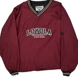 Loyola University Chicago Champion College Windbreaker - 2XL Burgundy Nylon