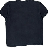 Surfing Quiksilver Graphic T-Shirt - Medium Black Cotton
