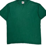 Made In USA Nike T-Shirt - Large Green Cotton