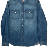 Modern Fit Levis Denim Shirt - XL Blue Denim