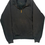 Carhartt 1/4 Zip - Large Black Cotton