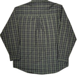 Chaps Ralph Lauren Checked Shirt - XL Green Cotton
