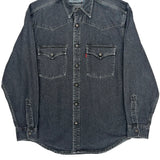 Levis Denim Shirt - Medium Gray Denim