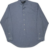 Marlowe Polo By Ralph Lauren Checked Shirt - Large Blue Cotton