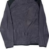 Nike Fleece Jacket - Large Gray Polyester