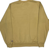 Wake Forest Champion College Sweatshirt - Large Yellow Cotton