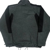 Columbia Fleece Jacket - Large Gray Polyester