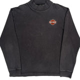 An American Legend Harley Davidson Long Sleeve T-Shirt - Large Black Cotton