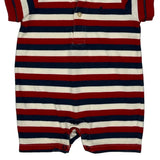 Age 3 Months Ralph Lauren Striped Playsuit - 4XS Blue Cotton