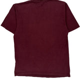 Rowan-Salisbury School System Maintenance Carhartt T-Shirt - Small Burgundy Cotton