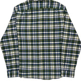Nautica Checked Shirt - XL Blue Cotton