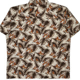 Island Shores Floral Hawaiian Shirt - XL Multicoloured Cotton