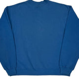 Tools Hanes Spellout Sweatshirt - XL Blue Cotton Blend
