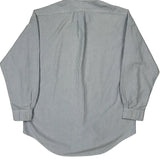 Ralph Lauren Striped Shirt - Large Blue Cotton