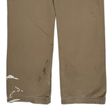 Carhartt Carpenter Trousers - 33W 32L Khaki Cotton