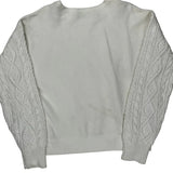 USrl Polo By Ralph Lauren Graphic Sweatshirt - Large White Cotton