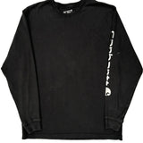 Carhartt Long Sleeve T-Shirt - Medium Black Cotton