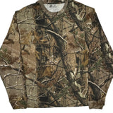 Realtree Camo Long Sleeve T-Shirt - 2XL Camo Cotton
