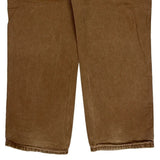 Dickies Carpenter Trousers - 36W 30L Brown Cotton
