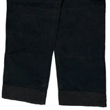 Terra Cargo Trousers - 32W 30L Black Cotton