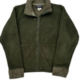Synchilla Patagonia Fleece Jacket - Medium Green Polyester