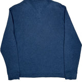 Polo By Ralph Lauren 1/4 Zip - Medium Blue Cotton