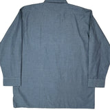 Dickies Shirt - XL Blue Cotton Blend