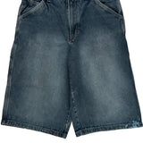 Age 16 Dickies Denim Shorts - Largew 10L Dark Wash Cotton