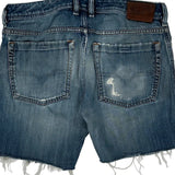 True Religion Denim Shorts - 34W 10L Blue Denim