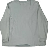 Carhartt Long Sleeve T-Shirt - 2XL Gray Cotton