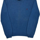 Polo By Ralph Lauren Sweater - XL Blue Cotton