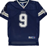 Age 14-16 Reebok Dallas Cowboys Football Jersey - Large Blue Polyester