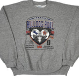 Bulldog Bowl 2010 Gildan Graphic Sweatshirt - 2XL Gray Cotton Blend