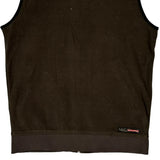 Quiksilver Vest - Medium Brown Polyester