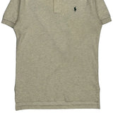 Polo By Ralph Lauren Polo Shirt - Small Beige Cotton
