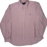Ralph Lauren Shirt - XL Pink Cotton