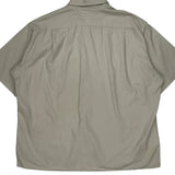 Tommy Hilfiger Short Sleeve Shirt - Large Beige Cotton