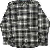 Trout Run Woolrich Checked Flannel Shirt - XL Black & White Cotton