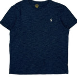 Polo By Ralph Lauren Slim Fit T-Shirt - XL Blue Cotton