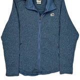 The North Face Fleece Jacket - Large Blue Polyester