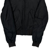 Ralph Lauren Bomber Jacket - Large Black Polyester