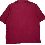 Lacoste Polo Shirt - 2XL Burgundy Cotton
