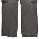 Carhartt Cargo Trousers - 32W 32L Grey Cotton