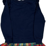 Age 6 Polo By Ralph Lauren Checked Dress - Small Multicoloured Cotton