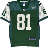 New York Jets Reebok Nfl Football Jersey - Small Green Nylon