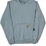 Carhartt Hoodie - Small Blue Cotton